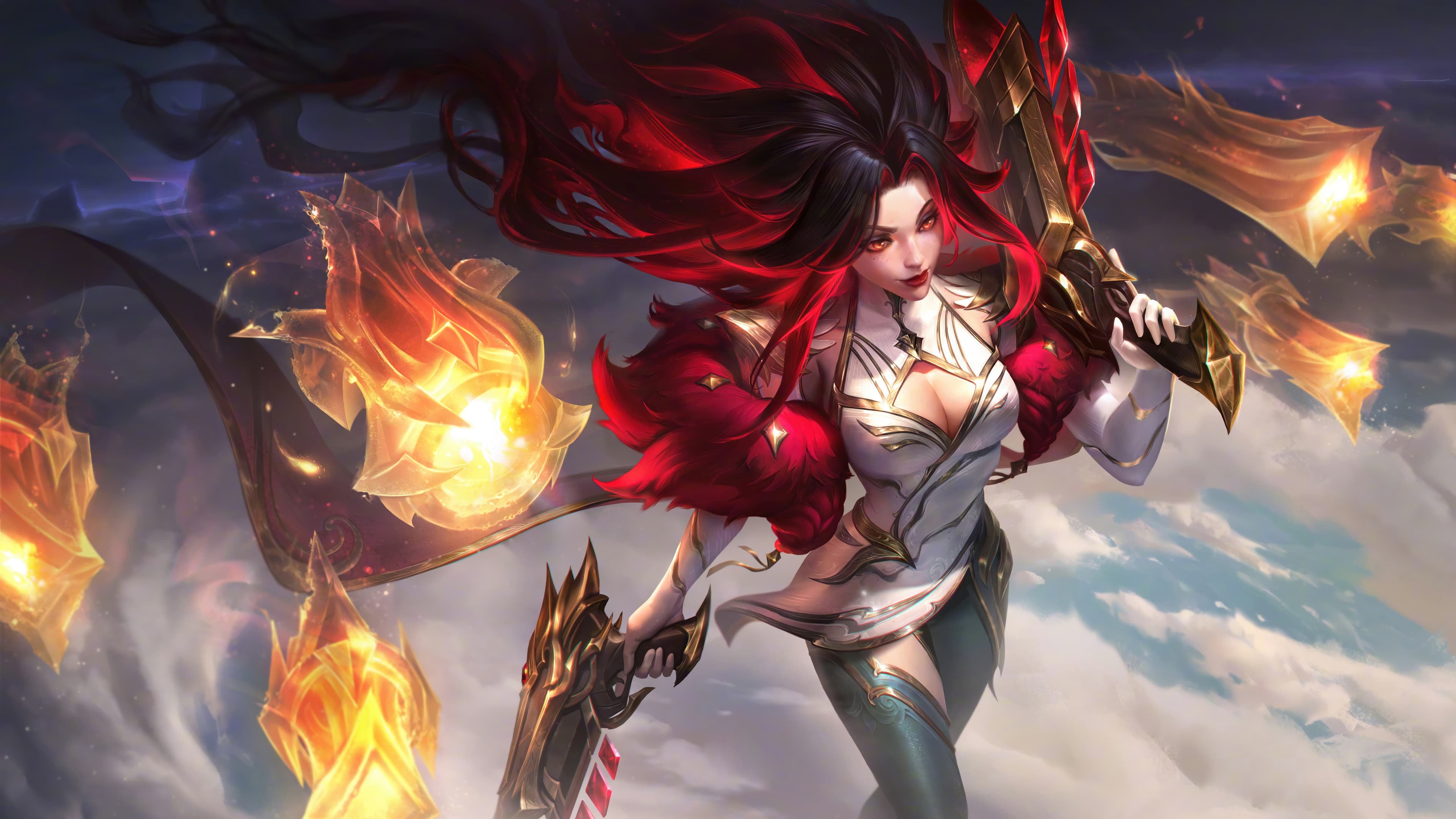 Mvp T1 Miss Fortune Lol Skin Splash Art 8k Wallpaper