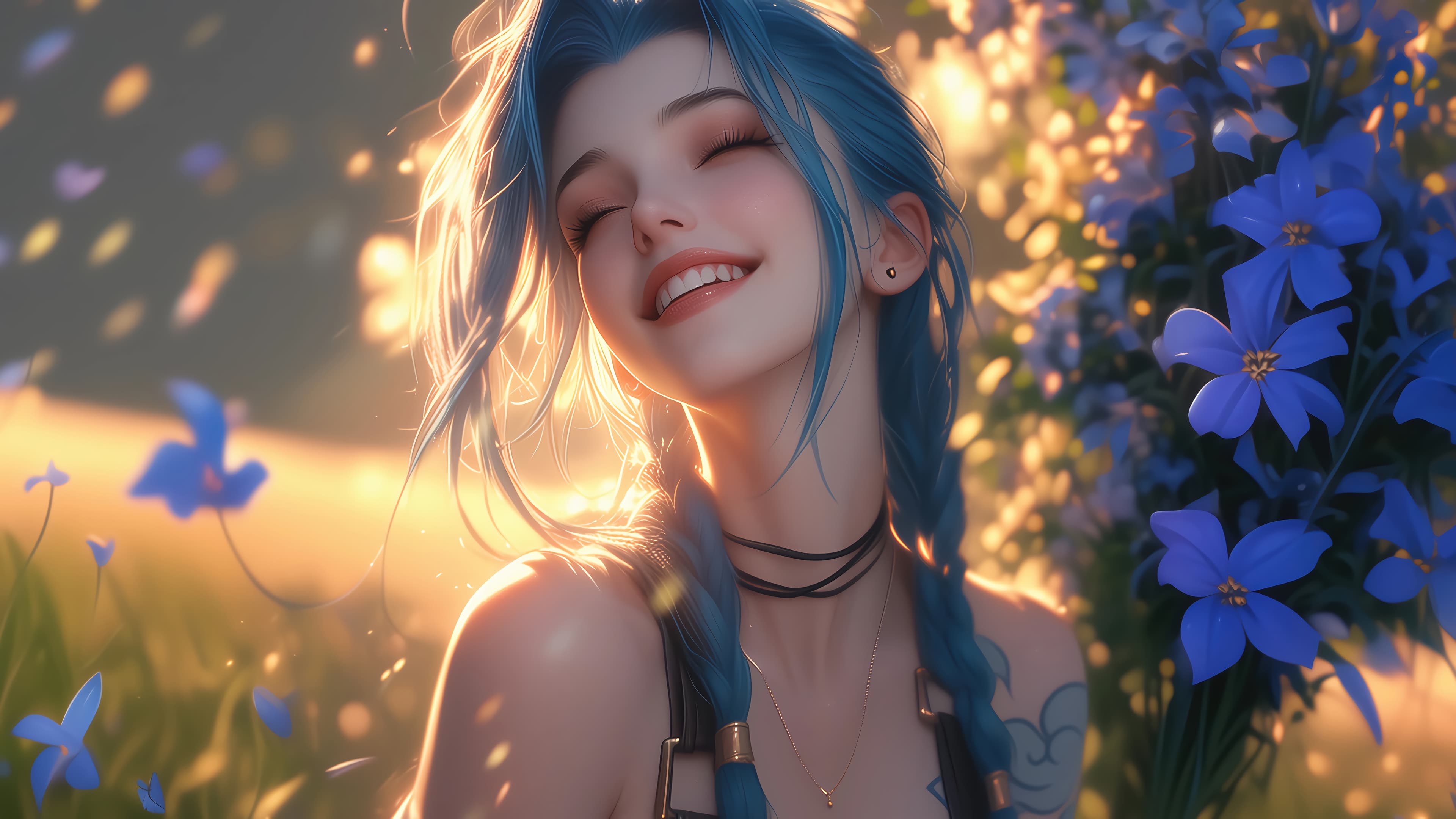 Jinx League Of Legends 4k Wallpaper