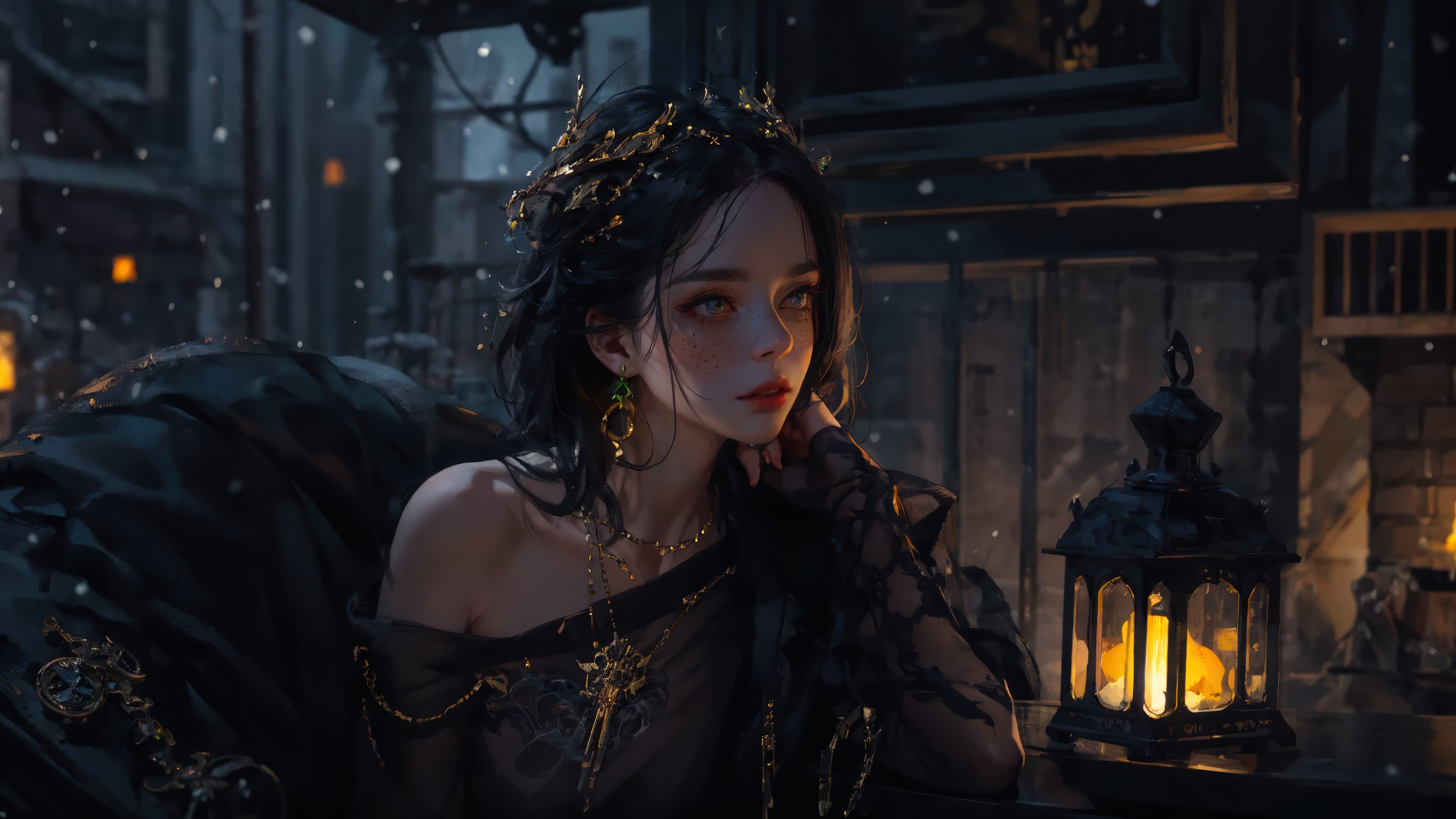 Princess Fantasy Girl 4k Wallpaper