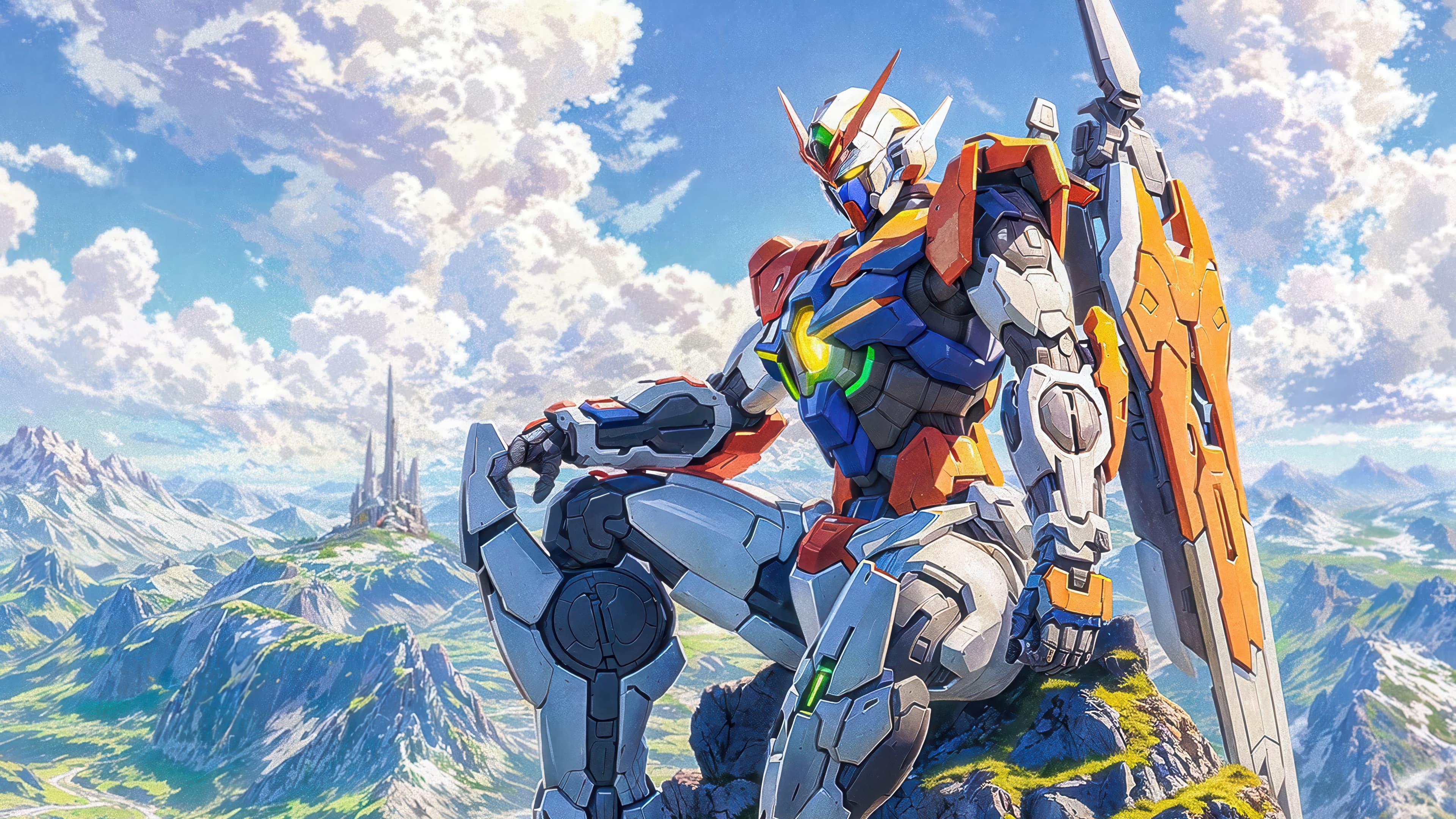 Gundam Mecha Anime 4k Wallpaper